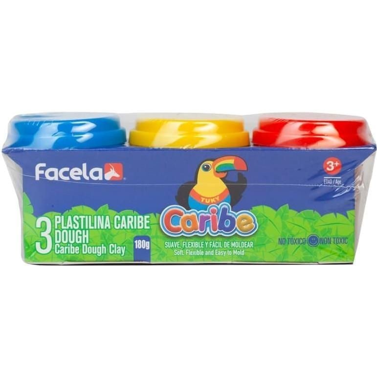 Plastilina Caribe Dough Mediana 3 UND