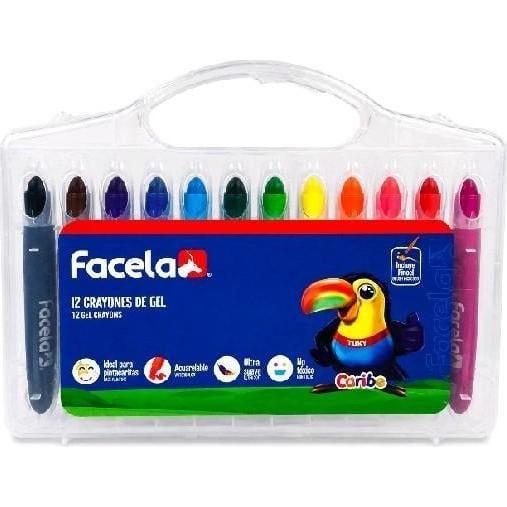 Crayon Seda Estuch Plast 12 S